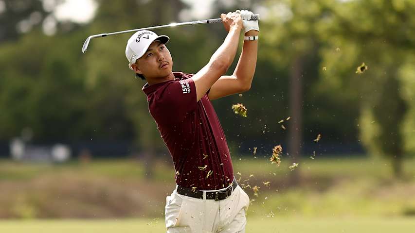 Min Woo Lee’s Round 2 highlights from Texas Children's