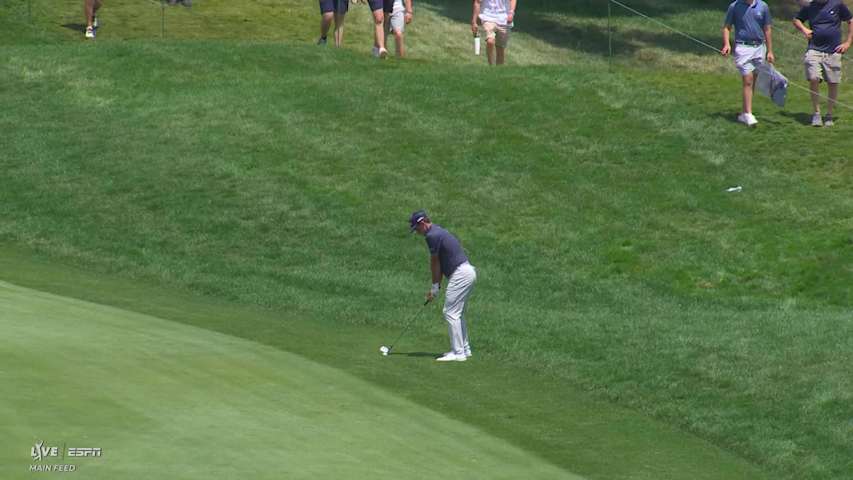 Denny McCarthy's 132-yard approach sets up birdie on No. 1 at Travelers