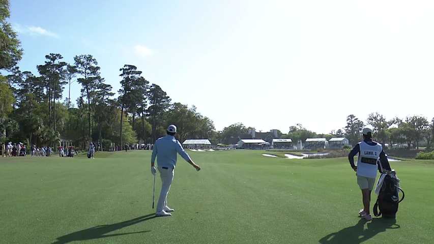 Davis Lamb drains birdie on No. 18 to win Club Car Championship