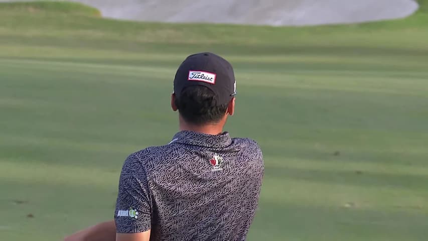 A.J. Ewart makes birdie on No. 17 at PGA TOUR Q-School