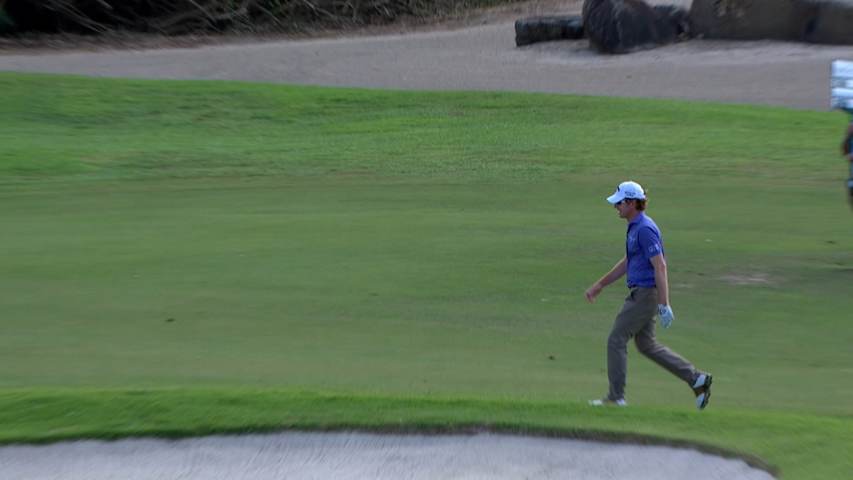 Roberto Castro's eagle for Shot of the Day