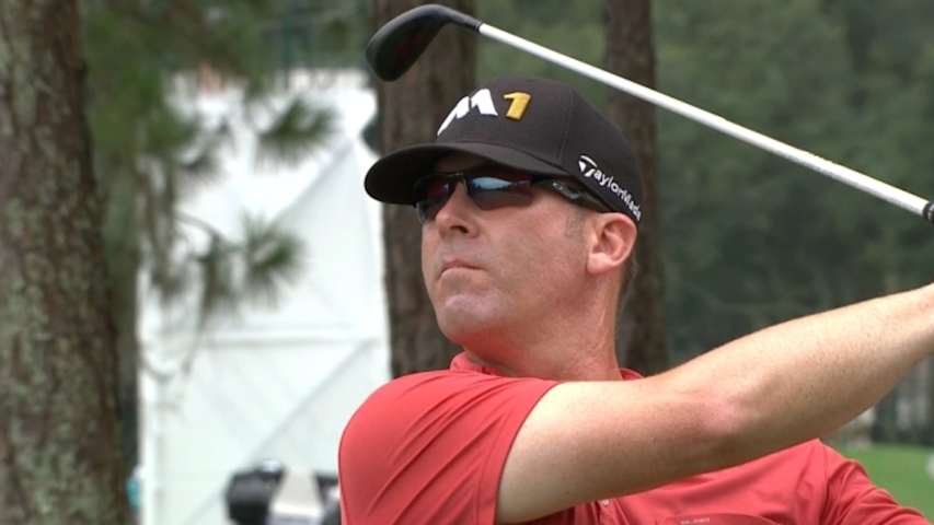 Justin Hicks’ timely sand save on No. 11 at the Web.com Tour Championship