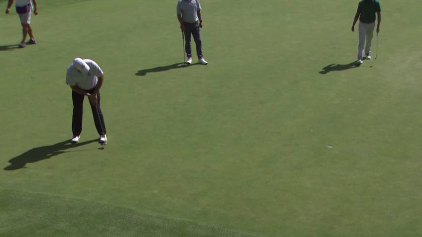 Retief Goosen makes birdie on No. 16 at The Ally Challenge