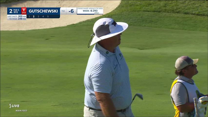 Scott Gutschewski's quality third sets up birdie at John Deere