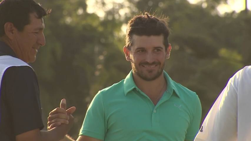 Julian Etulain wins the Lexus Peru Open