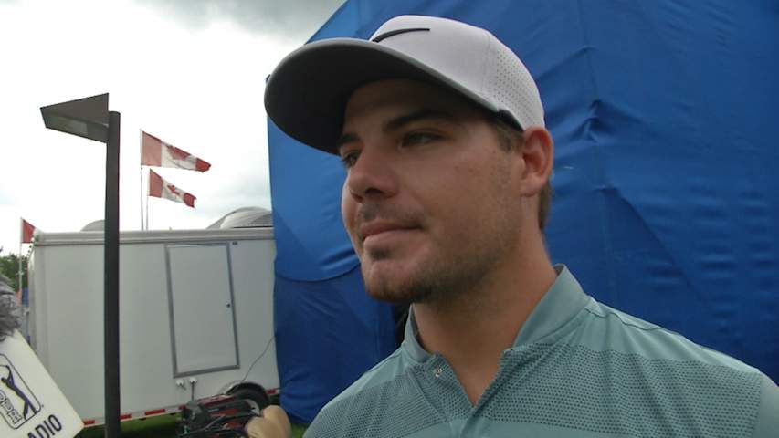 Johnny Ruiz interview after Round 1 of RBC Canadian