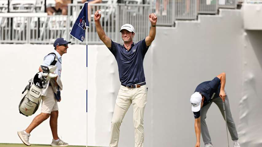 Cole Hammer's spectacular ace for Shot of the Day