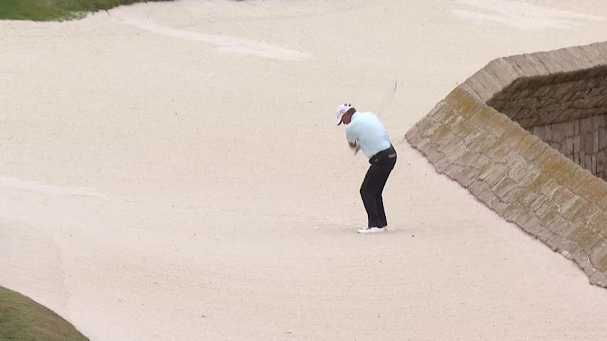 Retief Goosen makes birdie on No. 18 at PURE Insurance Championship