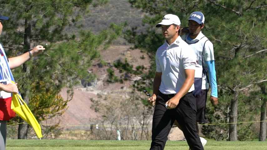 Conner Godsey's 16-foot birdie putt for Shot of the Day 