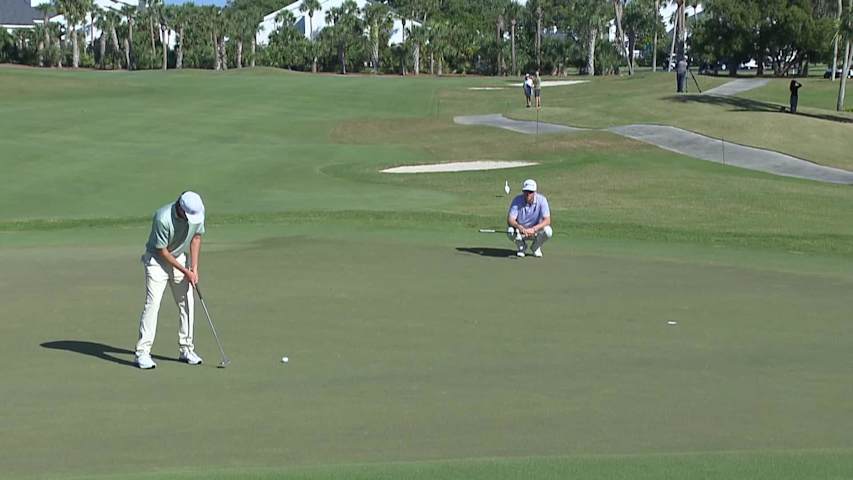 Ben Kohles makes birdie on No. 7 at PGA TOUR Q-School