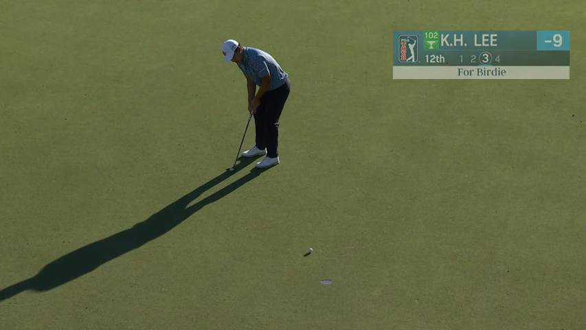 K.H. Lee drains 10-foot birdie putt at Shriners Children's Open