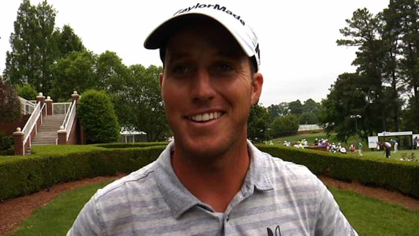 Chase Marinell interview after Round 1 of Rex Hospital Open