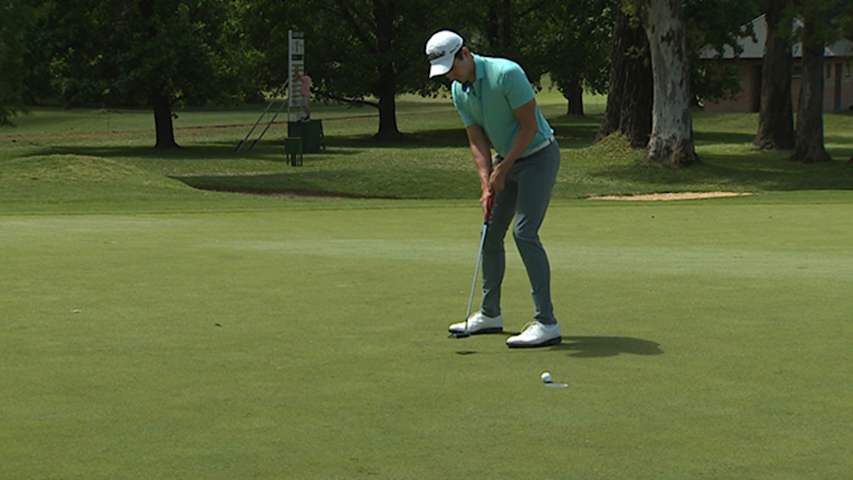 Daniel Stapff y Rafael Gómez son co-líderes del Visa Open de Argentina