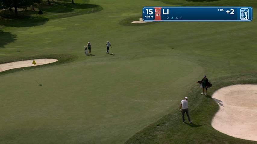 Haotong Li's impressive chip-in eagle is the Shot of the Day