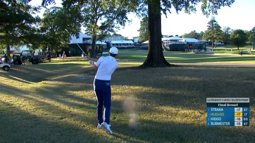 Mackenzie Hughes saves par to force playoff at Sanderson Farms