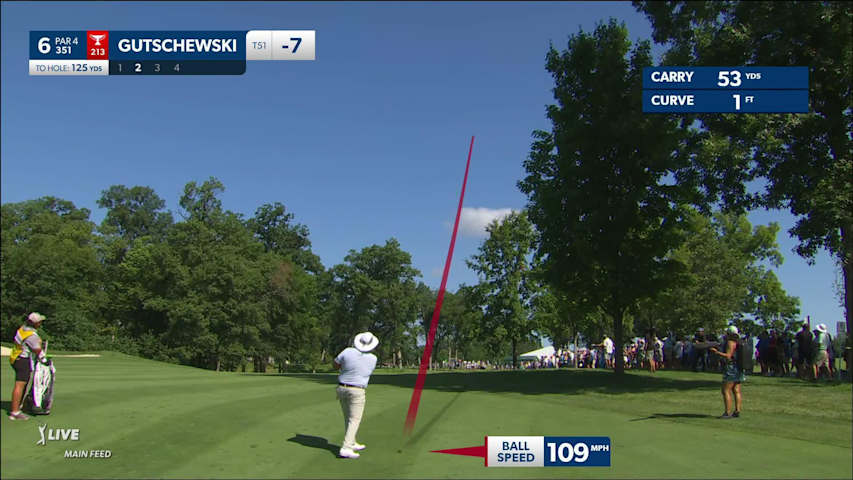 Scott Gutschewski spins it tight to set up birdie at John Deere