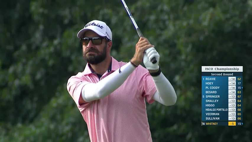 Tom Whitney spins wedge close and birdies at ISCO Championship