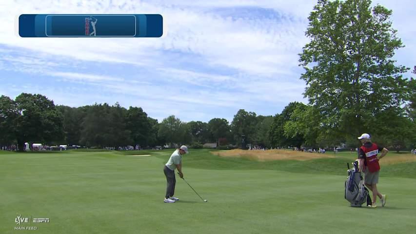 Matt Fitzpatrick reaches par-5 No. 6 in two, makes birdie at Travelers