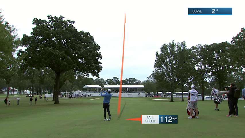 Padraig Harrington makes birdie on No. 15 at Simmons Bank Championship