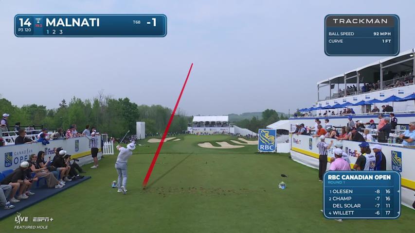 Peter Malnati makes birdie on No. 14 at RBC Canadian
