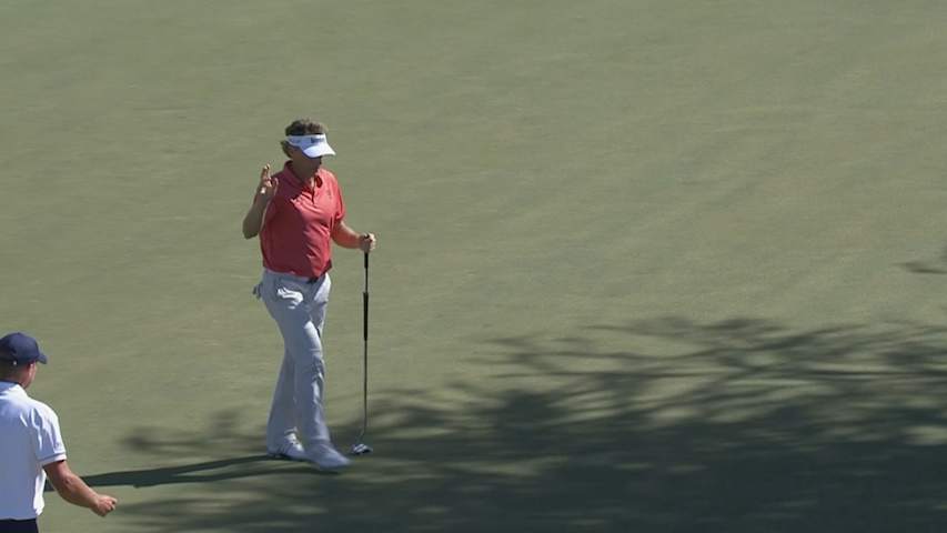 Bernhard Langer birdies No. 11 at Mitsubishi Electric Championship