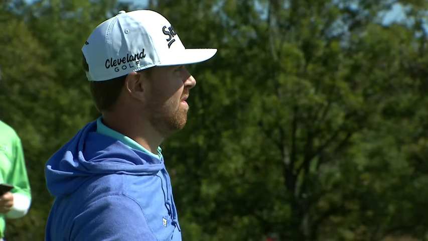 David Kocher sends in birdie at Korn Ferry Tour Champ