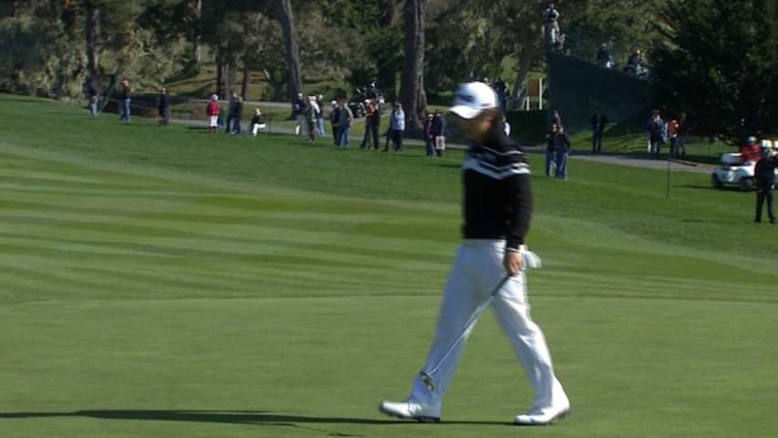 Lee birdies No. 3 in Round 4 of AT&T Pebble Beach