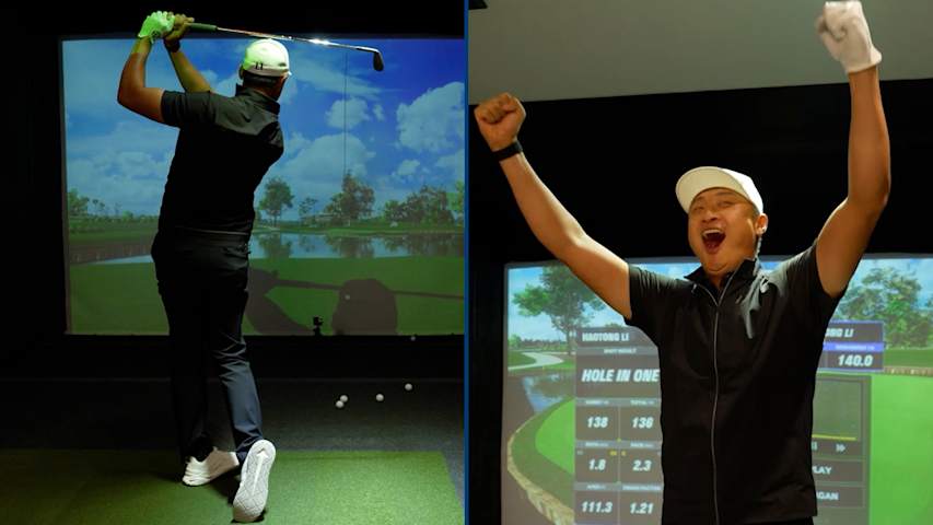 Can Haotong Li make an ace in 15 minutes?