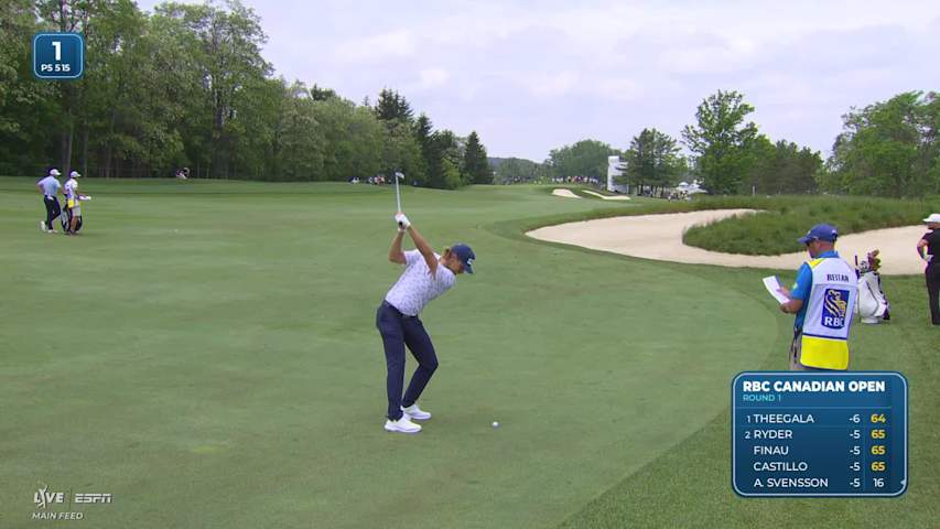 Kristoffer Reitan reaches par-5 No. 1 in two, makes birdie at RBC Canadian