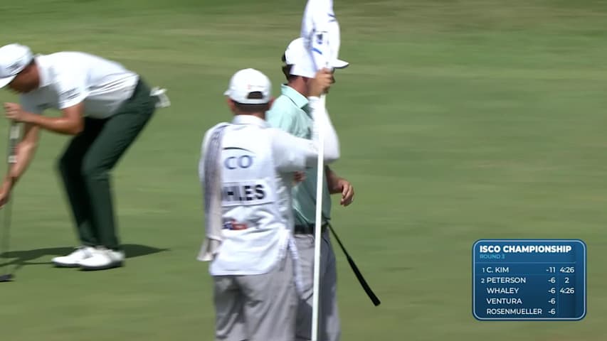 Ben Kohles makes birdie on No. 14 at ISCO Championship