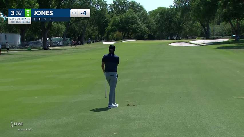Matt Jones' tight wedge and birdie at Charles Schwab