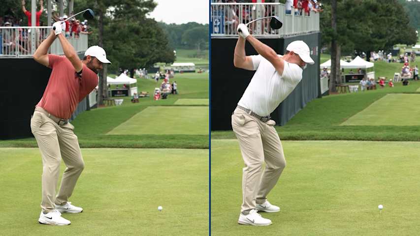 One swing from every player at TOUR Championship