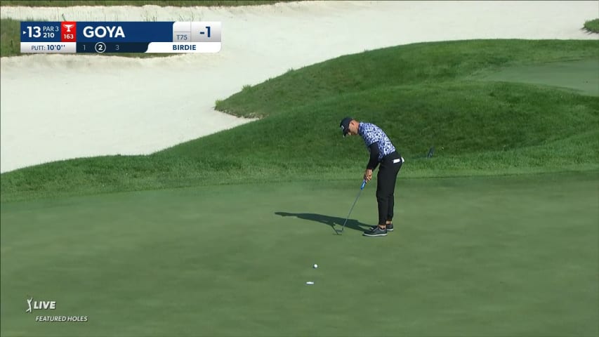 Tano Goya makes birdie at 3M Open