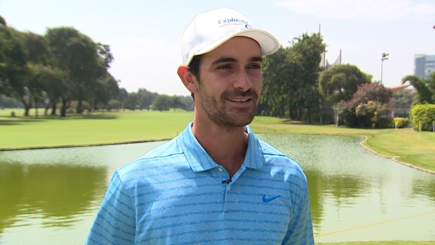 Entrevista con Luis Fernando Barco en preparación para el Diners Club Perú Open