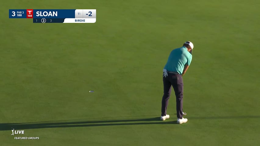 Roger Sloan makes third birdie in a row at Black Desert