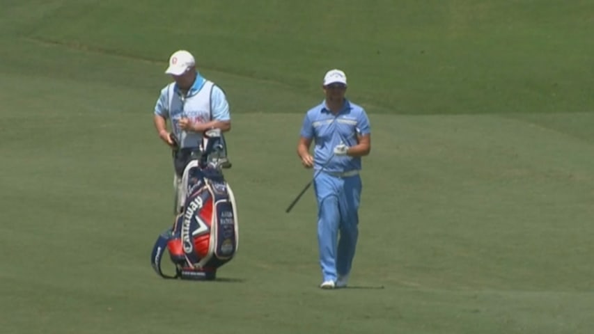 Aaron Watkins' brilliant eagle hole out is the Shot of the Day