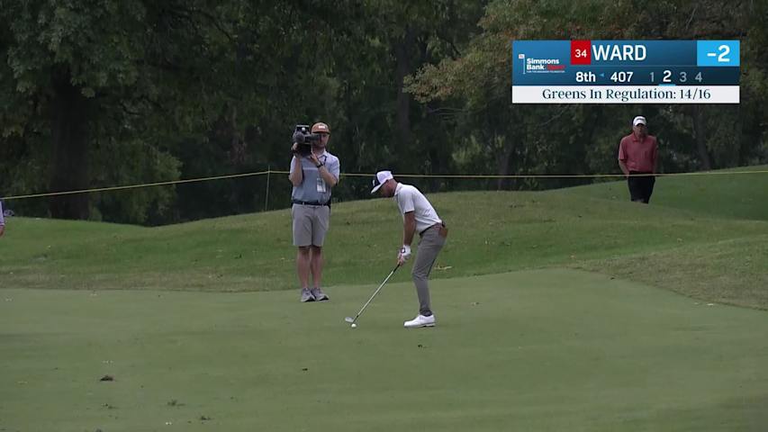 Dalton Ward's approach sets up birdie at Simmons Bank Open