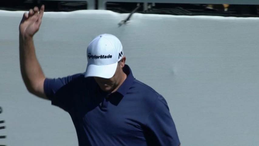 Marcus Fraser holes 39-footer from fringe at Dell Match Play