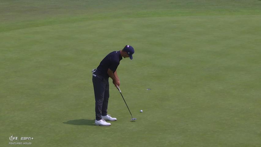 Philip Knowles makes birdie on No. 4 at RBC Canadian