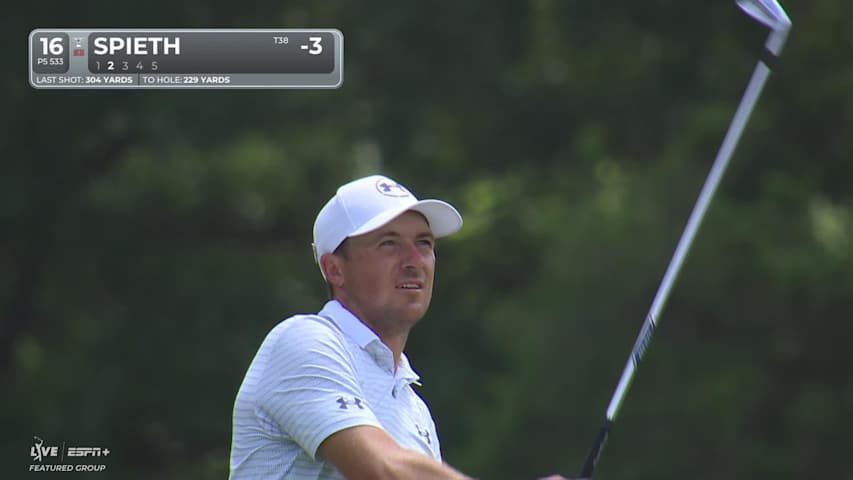 Jordan Spieth makes vital birdie in pursuit of top-50 bubble at FedEx St. Jude