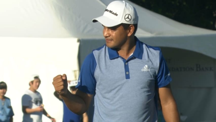 Fabian Gomez comes up big on No. 18 at Sony Open