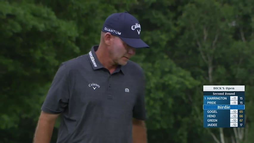 Tommy Gainey makes birdie on No. 16 at DICK'S Open