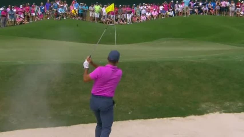Jason Day’s eagle on No. 9 at THE PLAYERS 