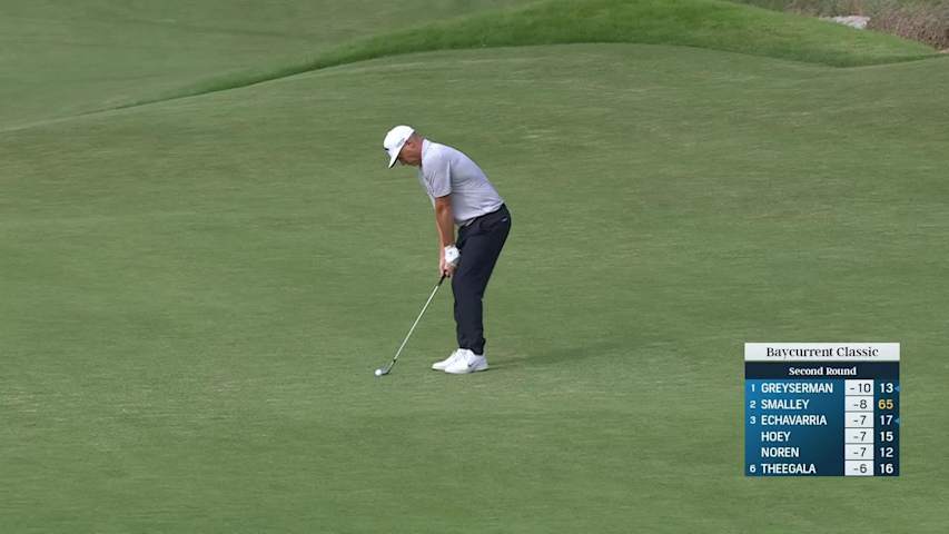 Alex Noren hits 53-yard approach to 4 feet, sets up birdie at Baycurrent