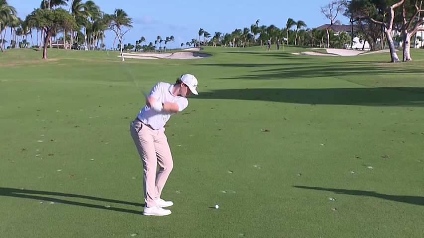 John Marshall Butler makes birdie on No. 1 at Bahamas Classic Atlantis