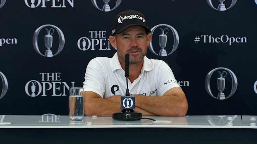 Brian Harman’s interview after Round 2 of The Open