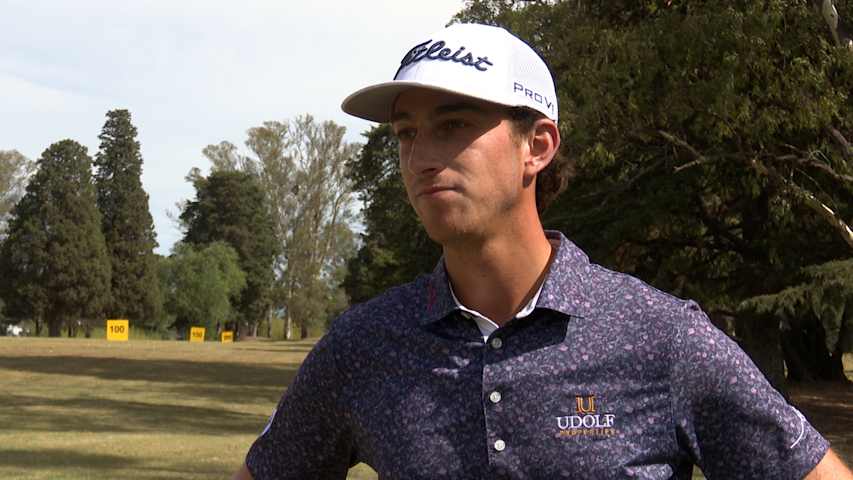 Josh Goldenberg interview prior to the Roberto De Vicenzo Memorial 100 years