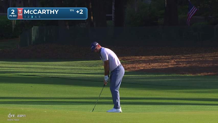Denny McCarthy makes birdie on No. 2 at RBC Heritage
