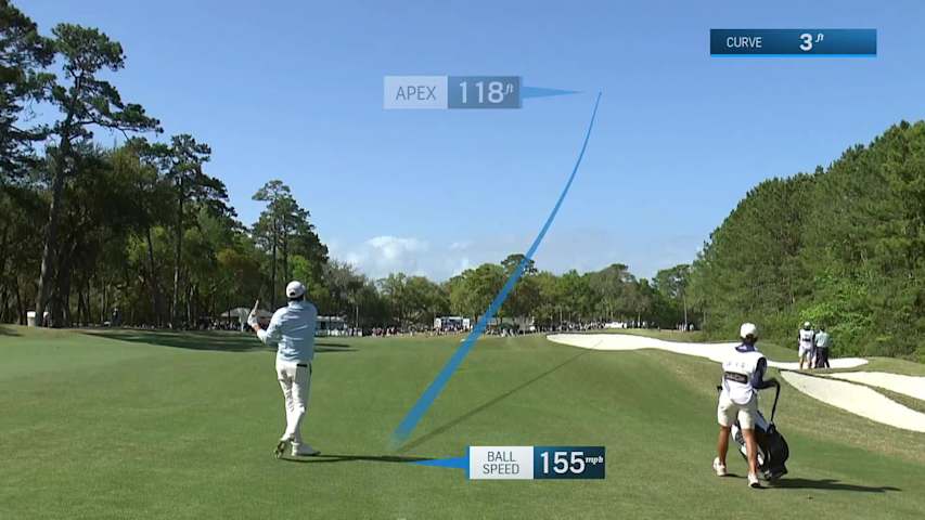 Davis Lamb makes birdie on No. 14 at Club Car Championship