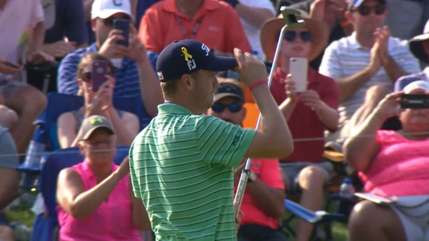 Justin Thomas' highlights Rounds 1-4 from WGC-Bridgestone